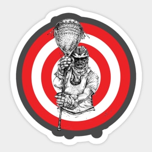 Bullseye Sticker